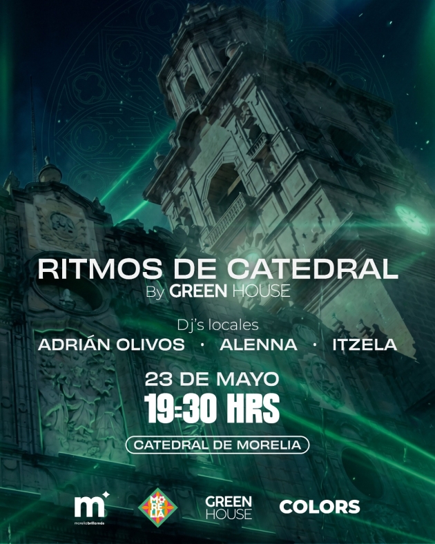 Morelia vibrará con “Ritmos de Catedral”: una experiencia previa al encendido de luces 