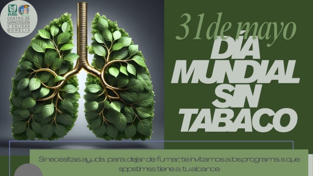 Promueve IMSS Michoacán estilo de vida saludable, libre de Tabaco   