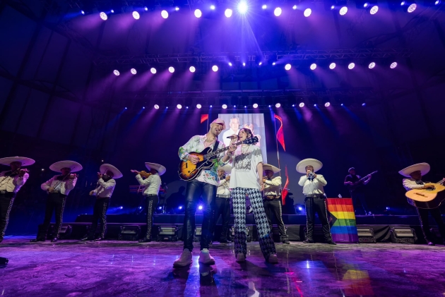 Jesse & Joy conquistaron el corazón de Michoacán en el Jalo Futbolero 