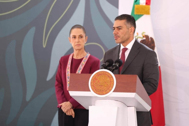 Omar García Harfush Informa de Acciones Ejecutadas dentro del Plan Michoacán en la Gira de Sheinbaum 