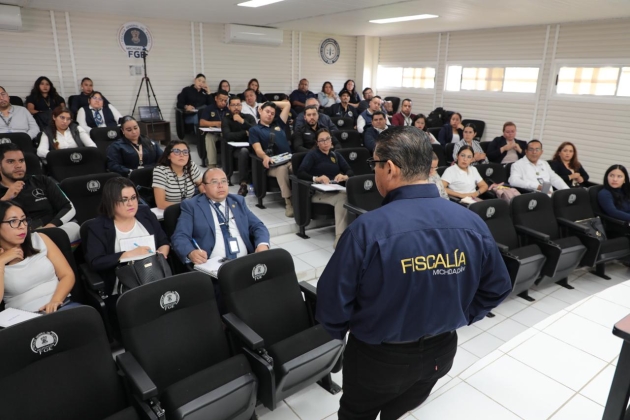 FGE fortalece especialización de su personal en el Sistema Integral de Justicia Penal para Adolescentes 