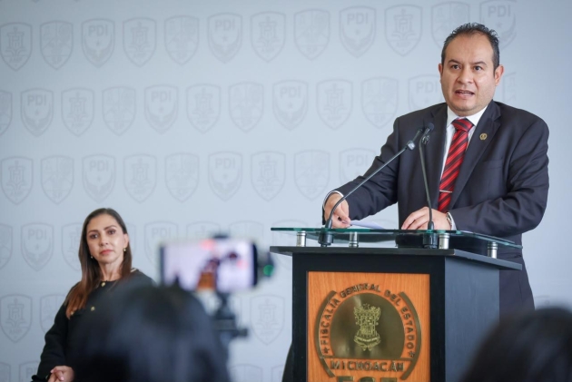 FGE anuncia detención de tres presuntos integrantes de célula delictiva relacionada con extorsiones a aguacateros en Salvador Escalante 