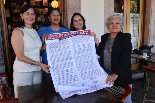 Celeste Ascencio destaca Voluntad de mujeres de Morena para poner a Michoacán por delante 