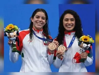 México consigue medalla de bronce con dupla de Alejandra Orozco y Gabriela Agúndez en plataforma de Clavados