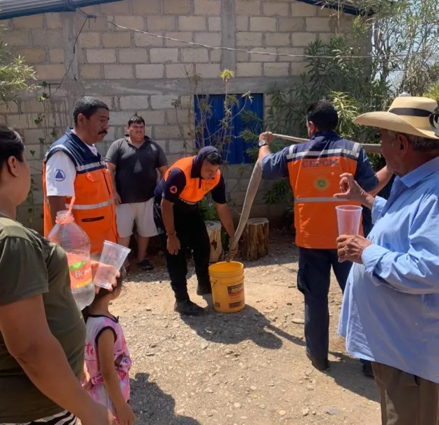 Realiza PC estatal labores de apoyo en comunidades de Huetamo 