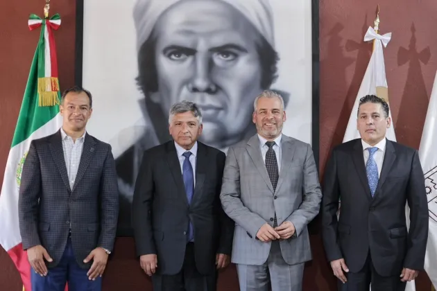  FGR y Ramírez Bedolla refrendan coordinación estratégica para preservar la Paz 