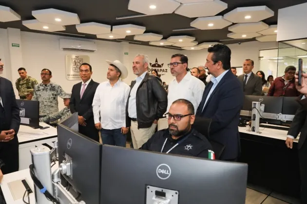 Reinaugura Ramírez Bedolla C5 de Uruapan; con 700 cámaras se refuerza la Seguridad  
