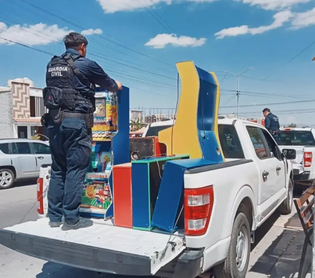SSP decomisa 44 máquinas tragamonedas en Morelia Michoacán  
