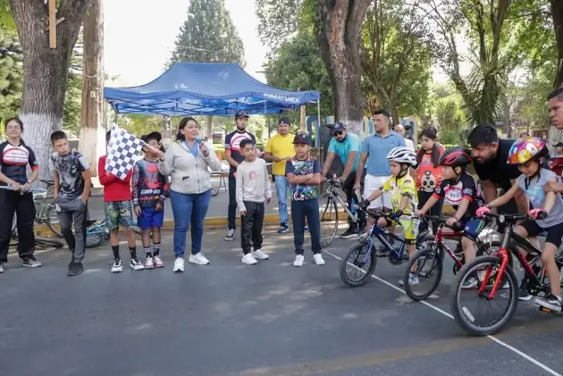 Se Impulsa Quiroga el deporte desde la infancia con exitosa Primera Carrera Ciclista Infantil 