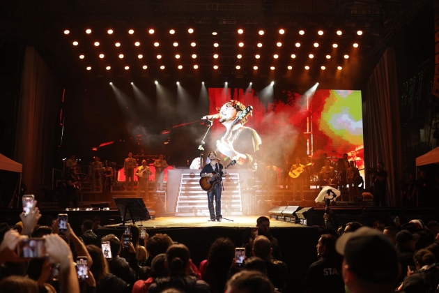 Christian Nodal todo un Éxito en el Concierto de Indepenidencia en Morelia 