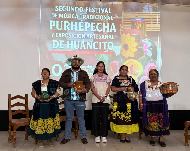 Huáncito celebrará su Festival de Música Tradicional Purépecha y Exposición Artesanal: 