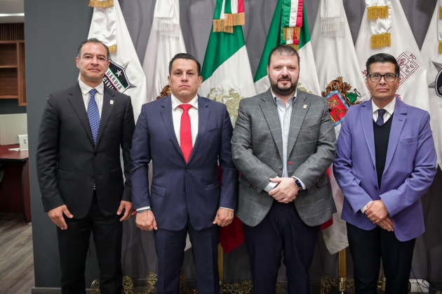 Da Raúl Zepeda posesión a José Antonio Cruz Medina como nuevo titular de la SSP 