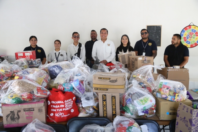 FGE entrega donativos de la “Colecta con Causa” al Albergue Sagrado Corazón Pro Migrante 