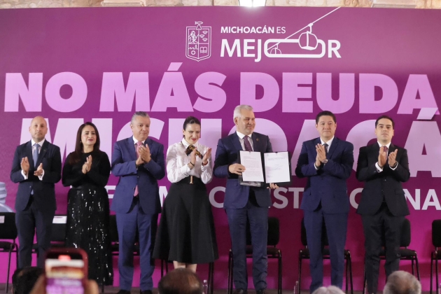 Avanza Iniciativa de Reforma Constitucional del Gobernador Ramírez Bedolla para frenar endeudamiento del Estado