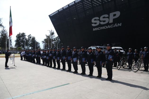 Histórica selección de mandos en la Guardia Civil; rinden protesta ante la SSP 