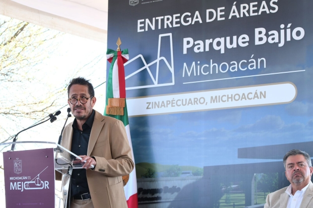 Michoacán consolida nueva etapa para el desarrollo industrial con el Parque Bajío: Sedeco 