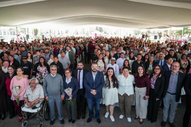 ¡Récord de bodas en Michoacán! Más de 2 mil parejas unen sus vidas en jornada histórica 