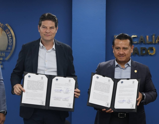 Gobierno de Alfonso Martínez y FGE firman convenio para facilitar acceso a la justicia en Morelia 