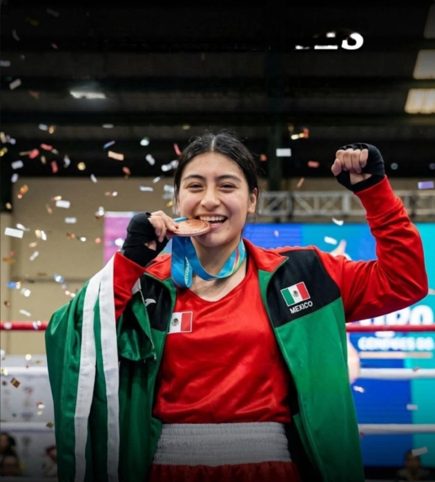 Sofía Ramírez puso en alto el nombre de Michoacán en su debut internacional con Oro en Boxeo 