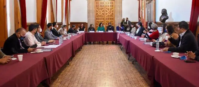 Diputados se reúnen con integrantes de diversos colegios de profesionistas para impulsar Agenda Legislativa 