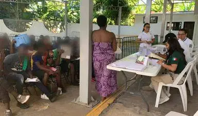 Brinda INM atención a más de 7 mil personas migrantes en Tapachula, Chiapas